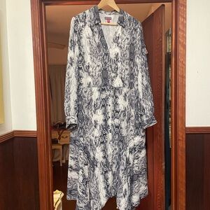 Vince Camuto Snake Print Dress